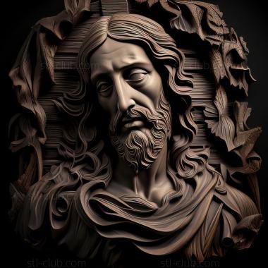 3D model st jesus (STL)